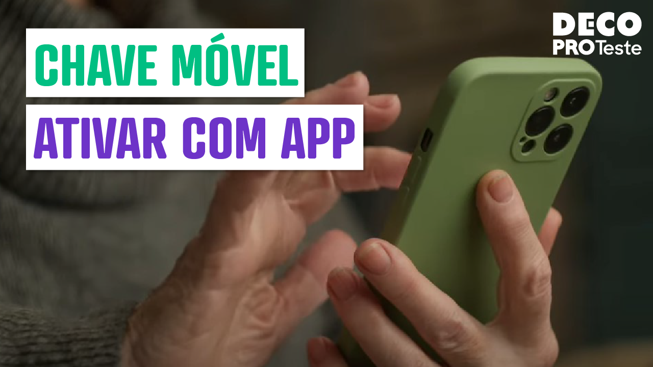 Chave móvel: como ativar com app?